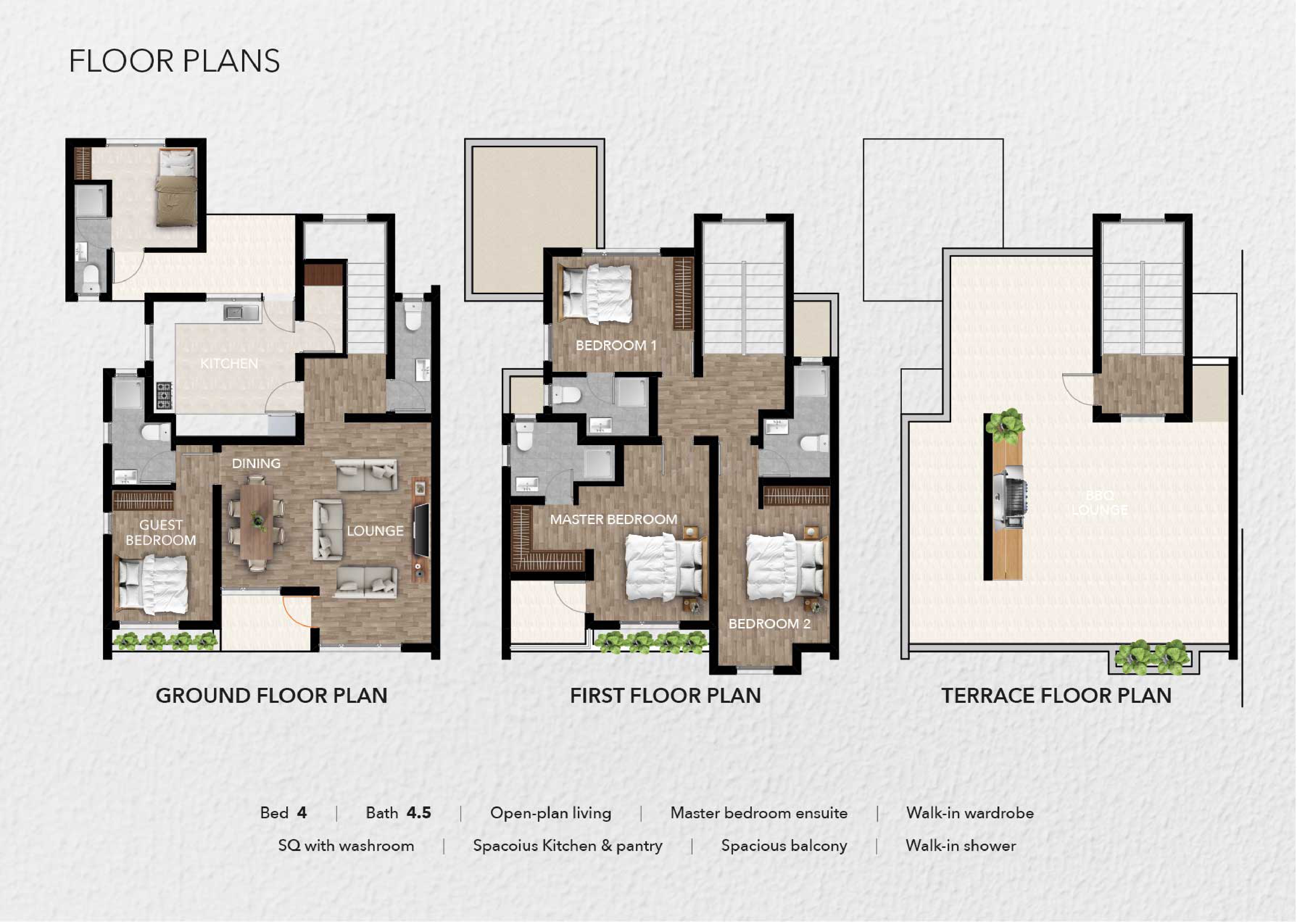 Ayana Floor Plans